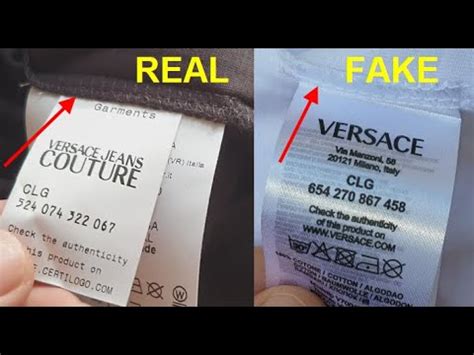 how to spot fake versace jeans couture|are Versace Jeans real.